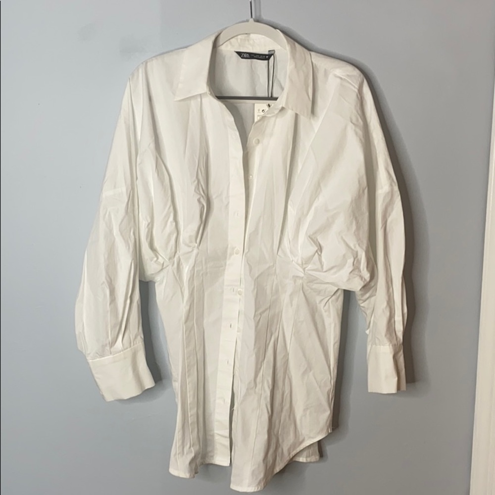 COPY - White button down